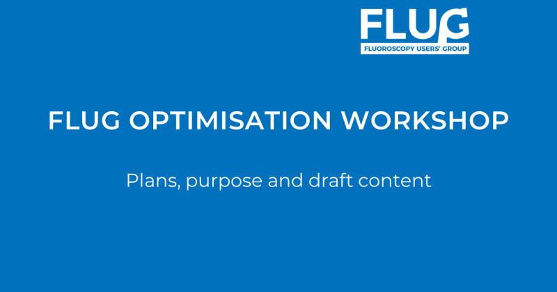 FLUG 2024 – FLUG optimisation workshop launch; Jonathan Cole