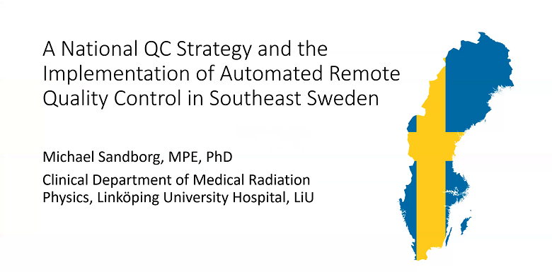 A National QC Strategy and the Implementation of Automated Remote Quality Control in Southeast Sweden – Michael Sandborg