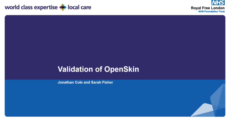 Validation of OpenSkin against Gafchromic film – Jonathan Cole